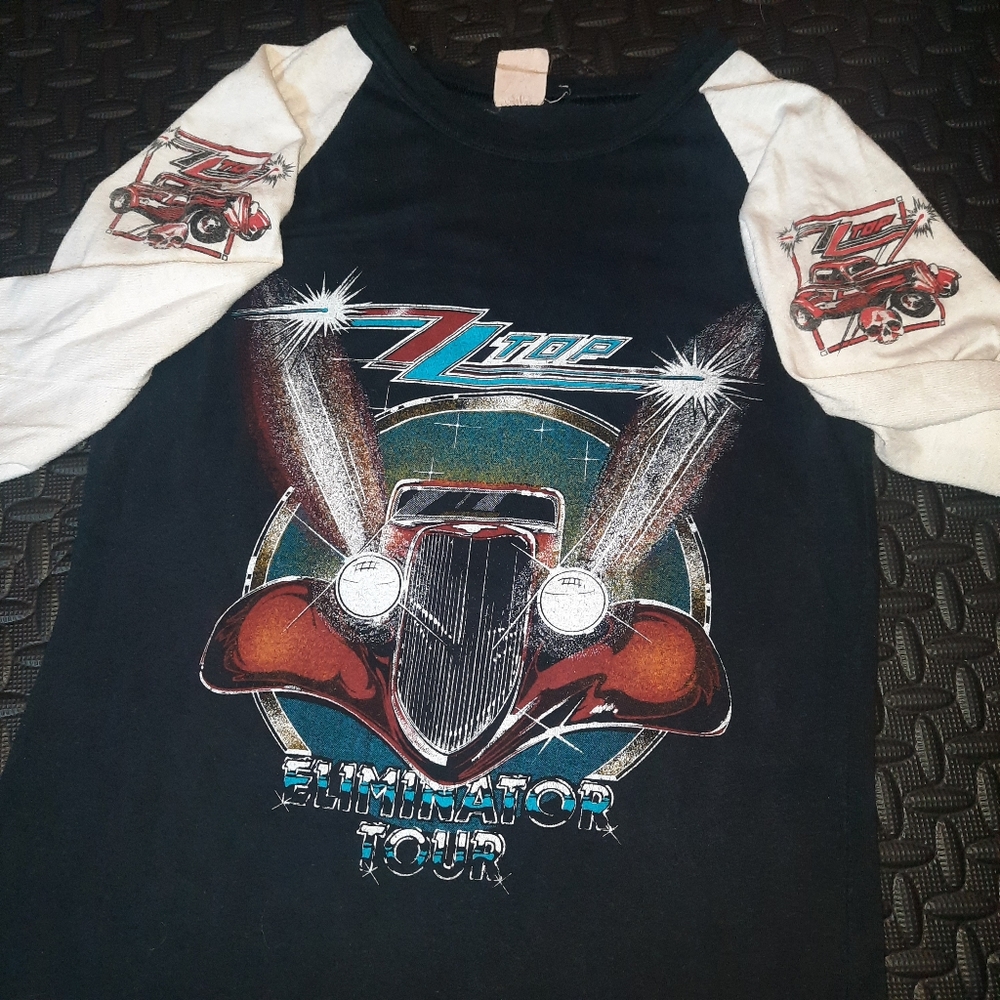 Vintage 1984 ZZ Too Elminator tour shirt